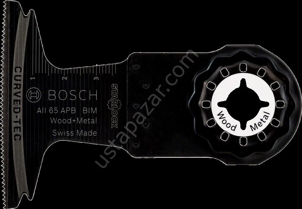 Bosch – Starlock – AII 65 APB – BIM Ahşap ve Metal İçin Daldırmalı Testere Bıçağı 10’lu 2608664474