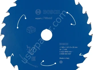 Bosch - Expert for Serisi Ahşap için Akülü Daire Testere Bıçağı 165*20 mm 24 Diş 2608644507