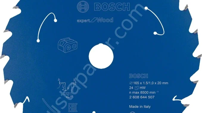 Bosch - Expert for Serisi Ahşap için Akülü Daire Testere Bıçağı 165*20 mm 24 Diş 2608644507 Bosch - Expert for Serisi Ahşap için Akülü Daire Testere Bıçağı 165*20 mm 24 Diş 2608644507